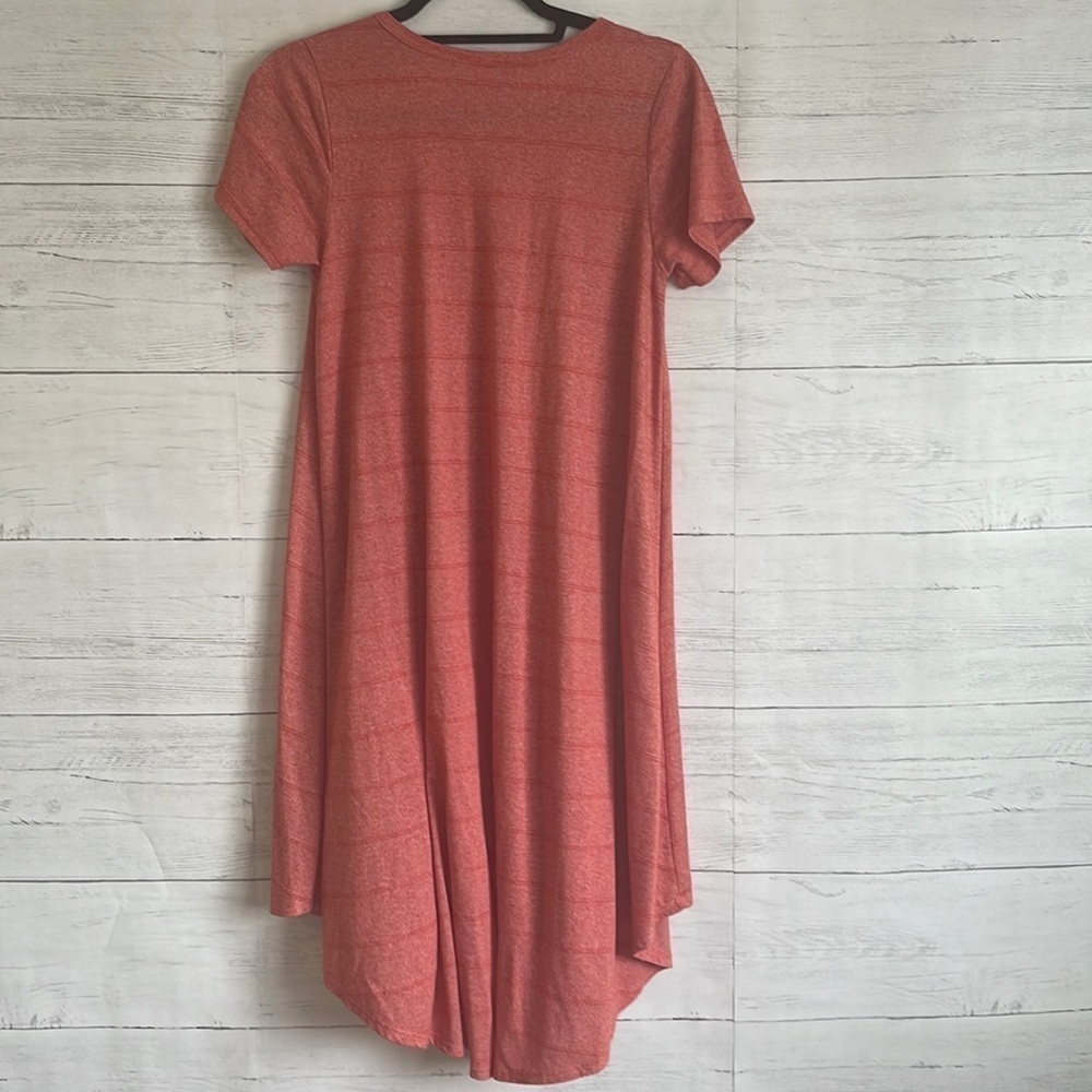 LulaRoe High Low Short Sleeve Dress | SIZE XXS - Picture 2 of 6